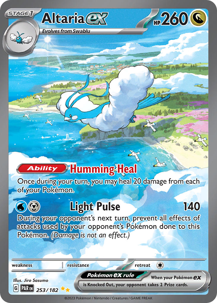 Altaria ex - 253/182 (PAR) Special Illustration Rare - Near Mint Holof