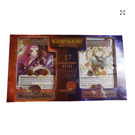 Kamigami Battles DBG: Foil Card Set - Court of the Emperor and Warrior