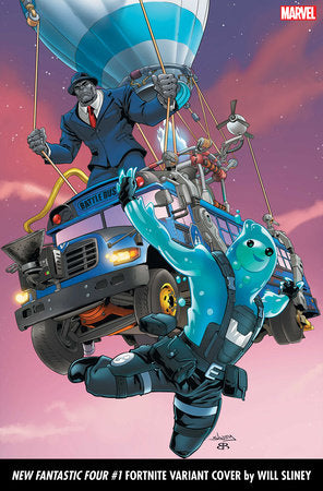 NEW FANTASTIC FOUR #1 SLINEY FORTNITE VARIANT