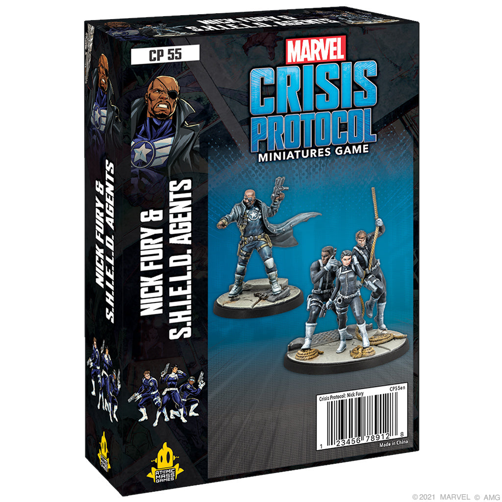 Marvel: Crisis Protocol (CP55) - Character Pack: Nick Fury & S.H.I.E.L