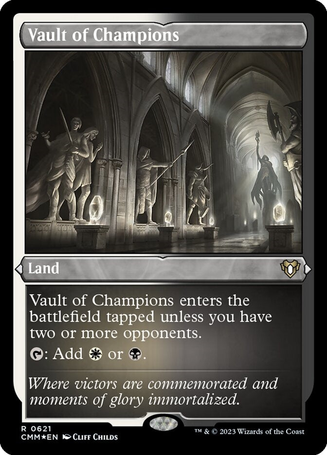 Vault of Champions [#0621 Etched Foil] (CMM-R)
