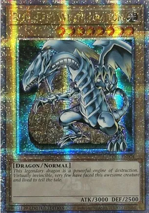 Blue-Eyes White Dragon (Quarter Century Secret Rare) (LC01-EN004) Quar