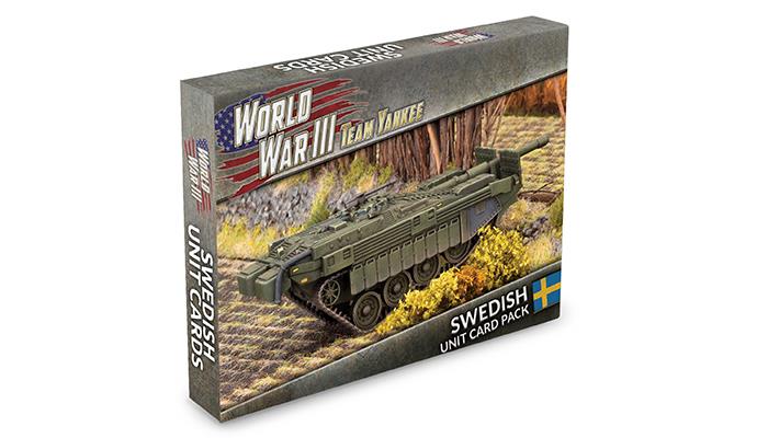 Flames of War: Team Yankee WW3: Nordic Forces (WW3-08S) - Unit Cards: