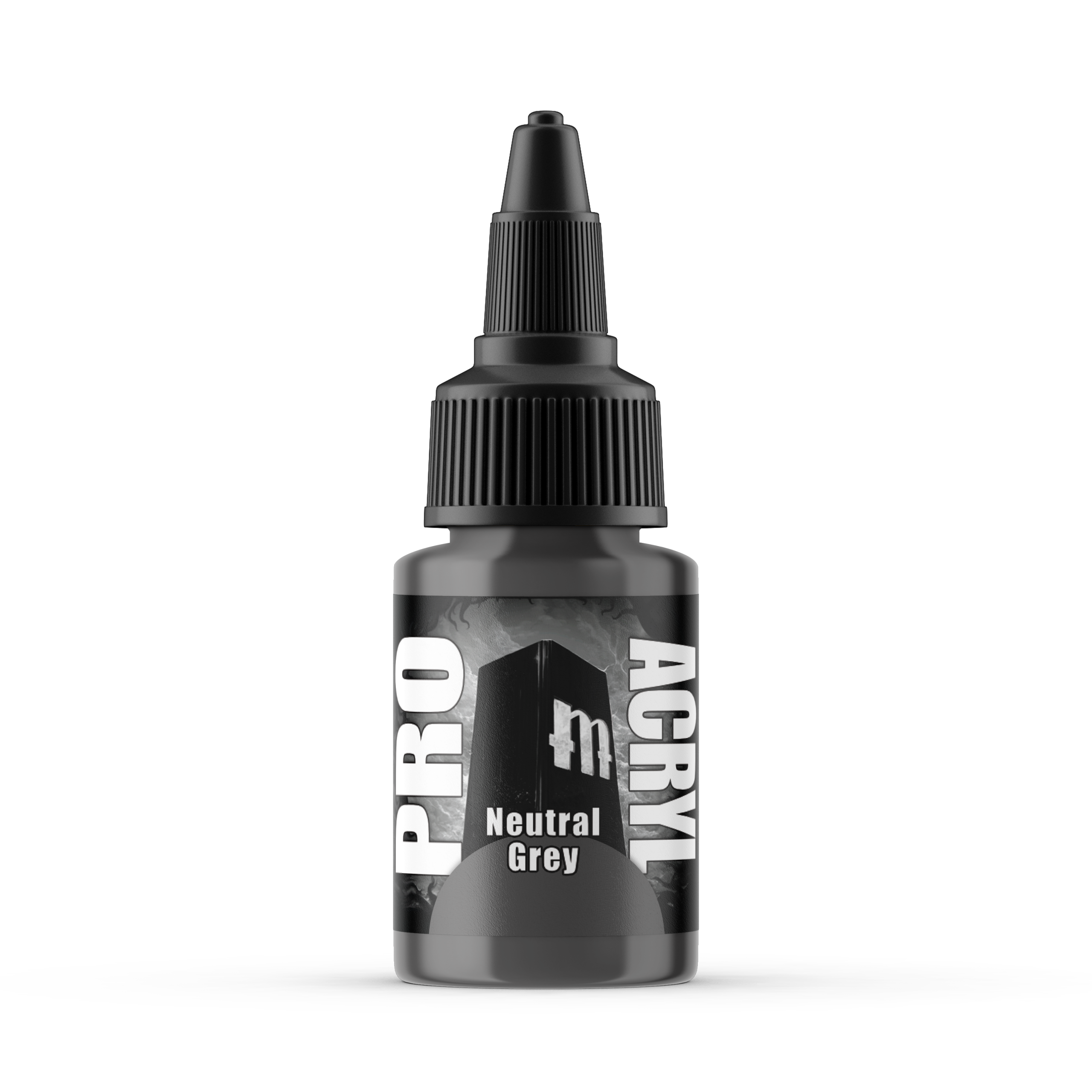 Monument Hobbies: PRO Acryl - 075 Neutral Grey (22mL)