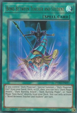 Bond Between Teacher And Student (DUPO-EN017) Ultra Rare - Near Mint 1