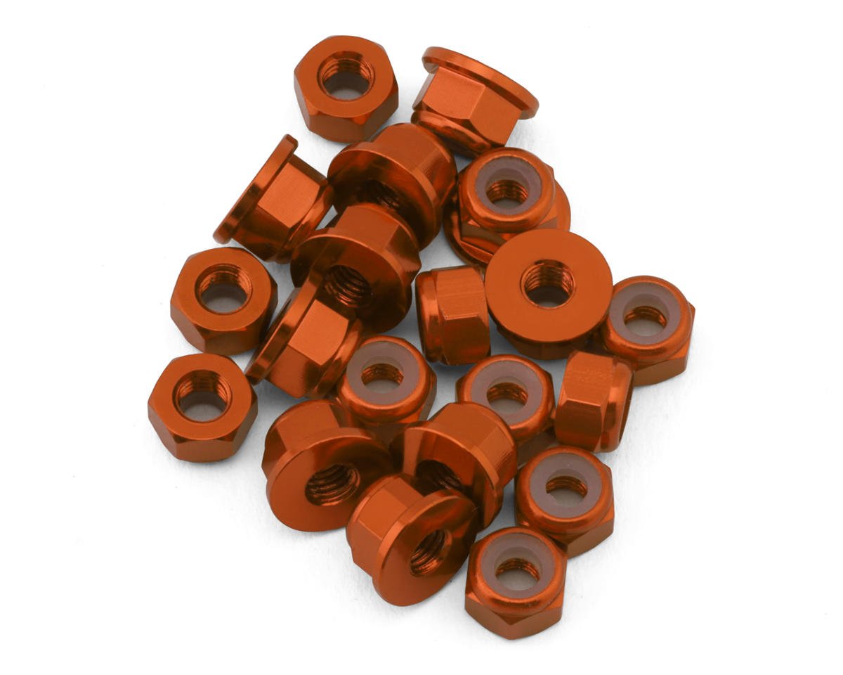175RC Mugen MSB1 Aluminum Nut Kit (Orange)