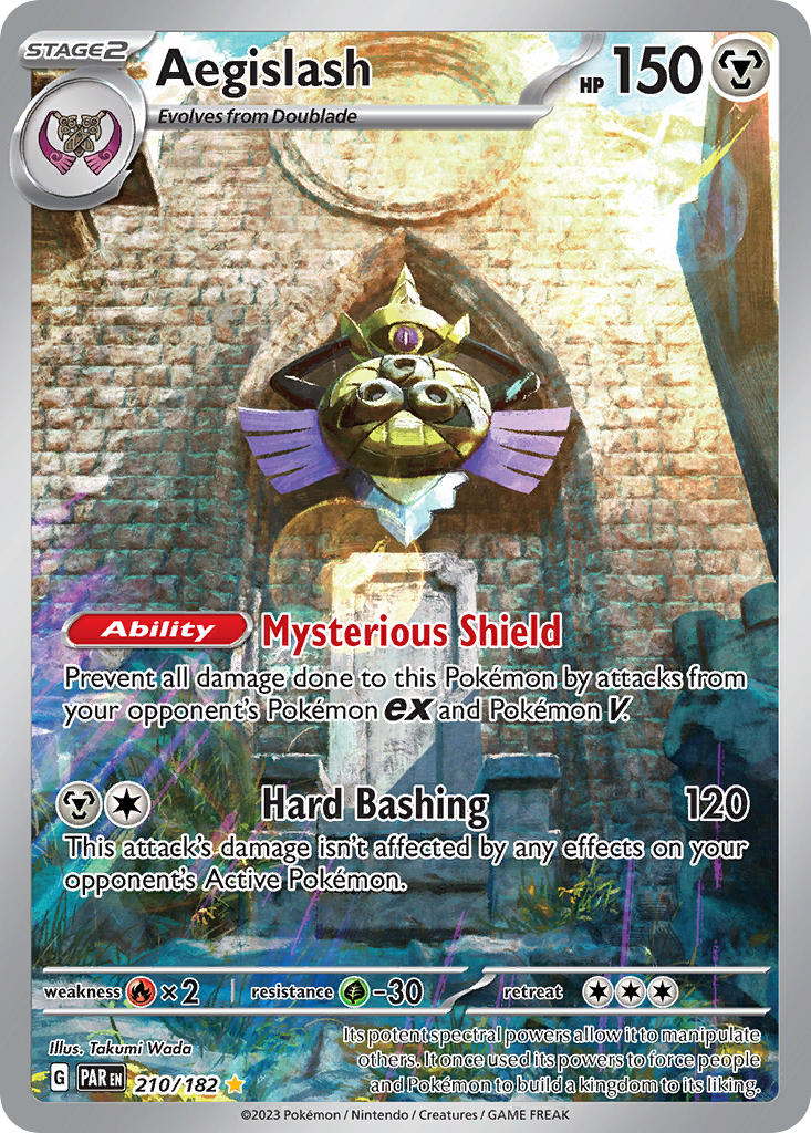 Aegislash - 210/182 (PAR) Illustration Rare - Near Mint Holofoil