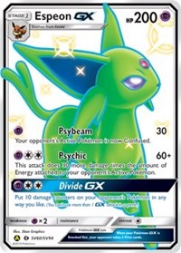 Espeon GX - SV60/SV94 (HIF:SV) Shiny Holo Rare - Near Mint Holofoil