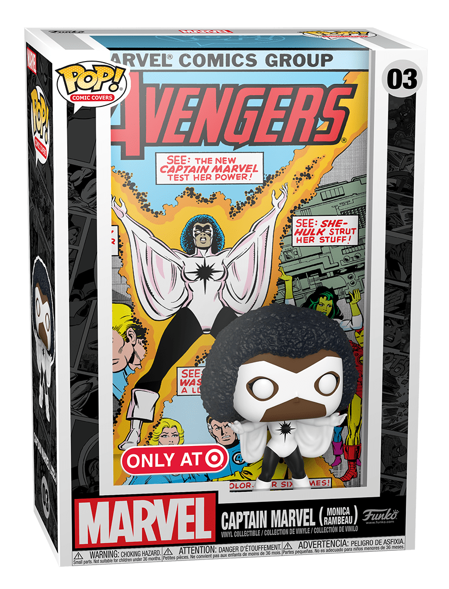 POP Figure Cover: Marvel #0003 - Captain Marvel (Monica Rambeau) (Targ