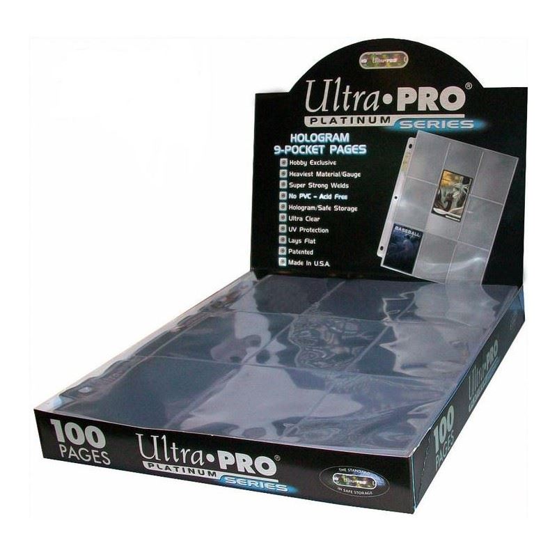 Ultra-PRO: 9 Pocket Page Platinum (100)