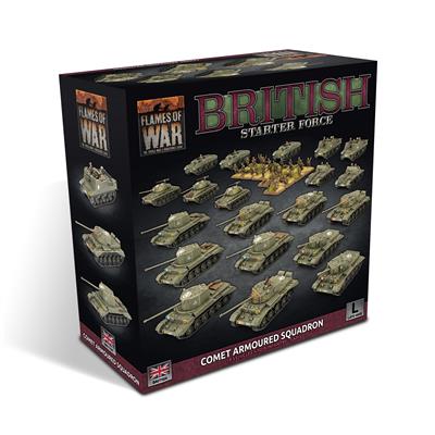Flames of War: WWII: British (BRAB14) - Starter Force: Comet Armoured