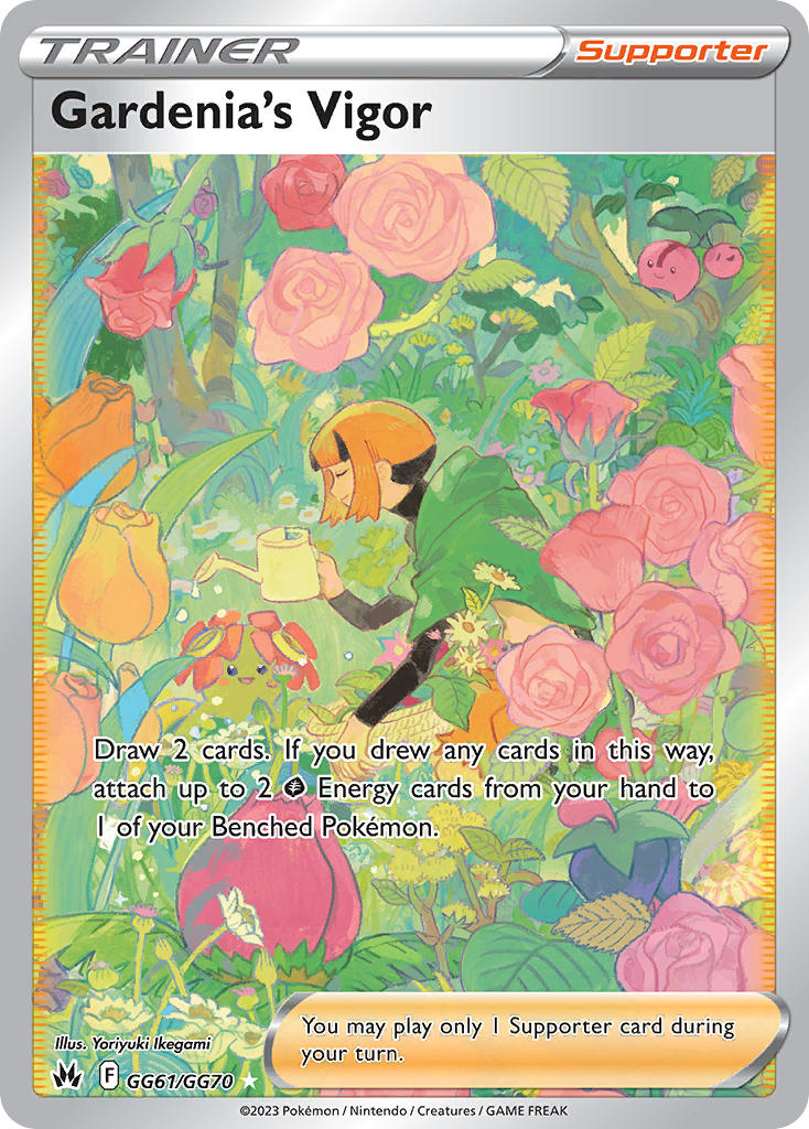 Gardenia's Vigor - GG61/GG70 (CRZ:GG) Ultra Rare - Near Mint Holofoil