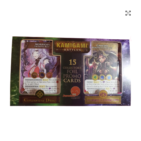 Kamigami Battles DBG: Foil Card Set - Avatars of Cosmic Fire and Child