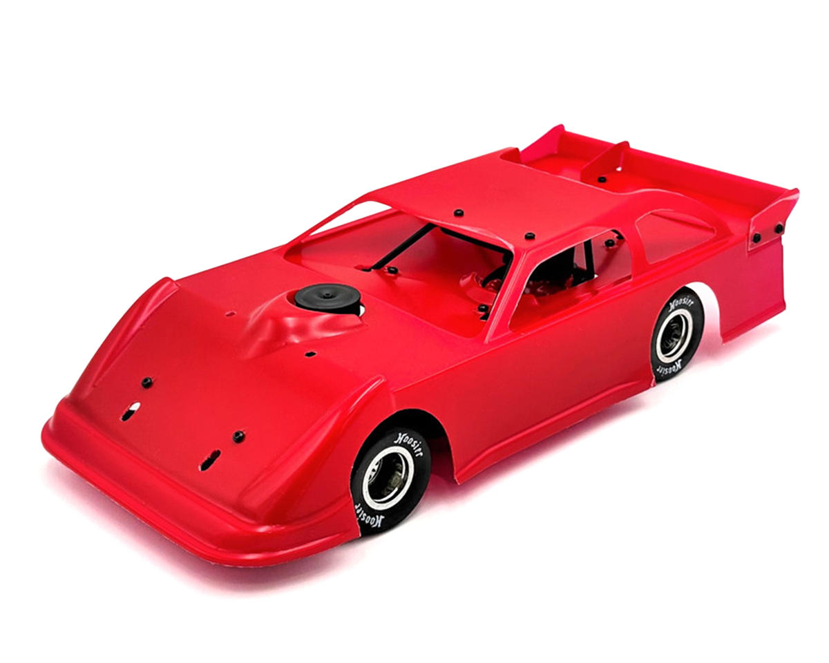 1RC Racing Late Model 2.0 1/18 Brushless RTR 2WD Oval Racer (Red) w/2.4GHz Radio, Battery & Charger