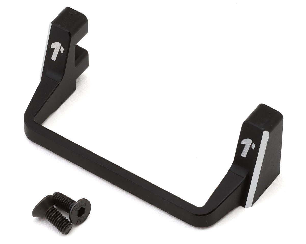 1UP Racing RC10 Aluminum Low Profile Servo Mount (Black) (B7/B7D)