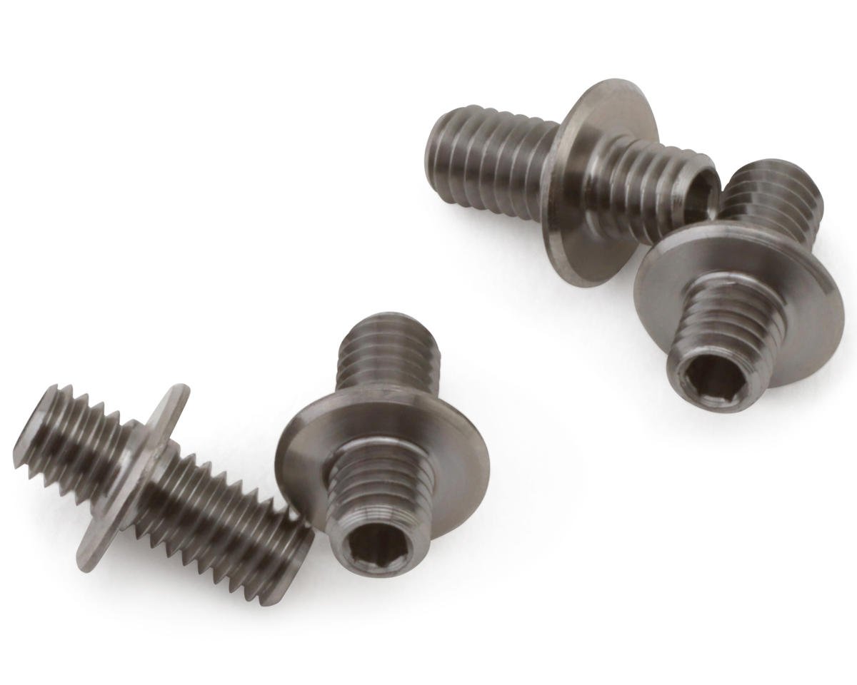 1UP Racing Pro Duty Titanium 1/10 On-Road Lower Shock Screws (4)