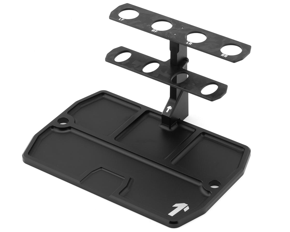 1UP Racing Pro Pit Tray Set w/Shock Stands Combo