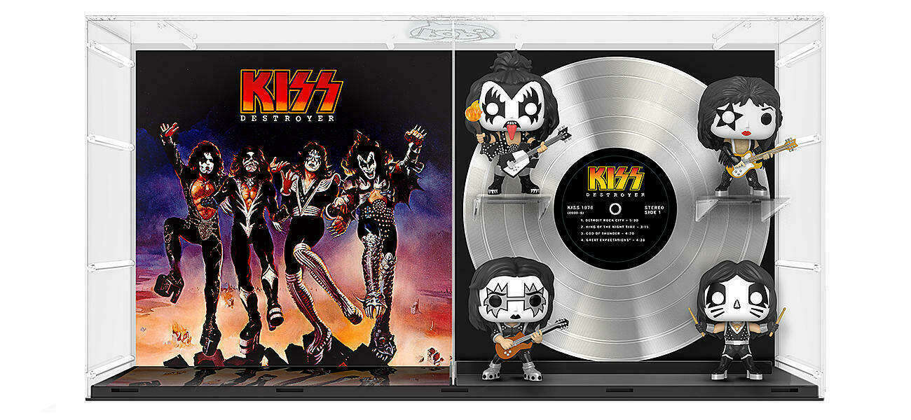 POP Figure Cover: Kiss #0022- Destroyer (Walmart 2021 Exclusive) (Dama