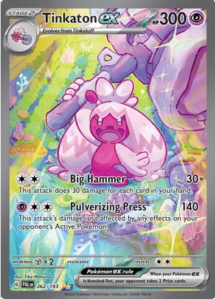 Tinkaton ex - 262/193 (PAL) Special Illustration Rare - Near Mint Holo