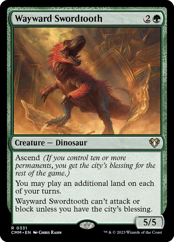 Wayward Swordtooth [#0331] (CMM-R)