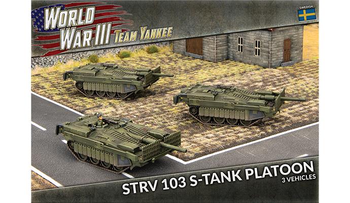Flames of War: Team Yankee WW3: Swedish (TSWBX01) - Strv 103 S-tank Pl