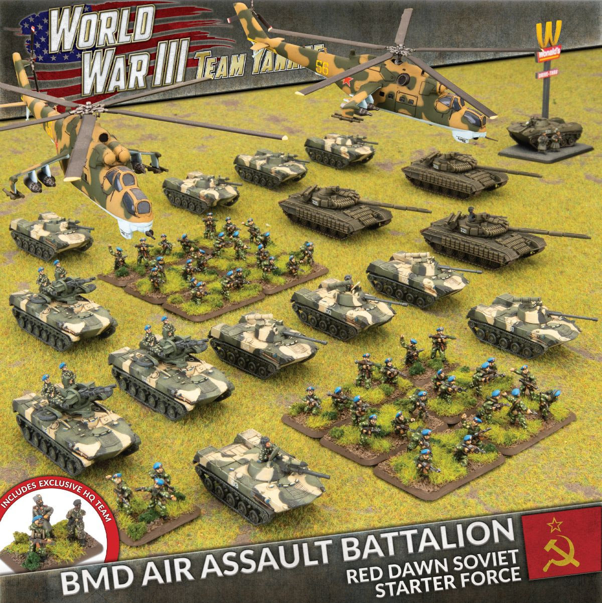 Flames of War: Team Yankee WW3: Soviet (TSUAB05) - Starter Force; BMD