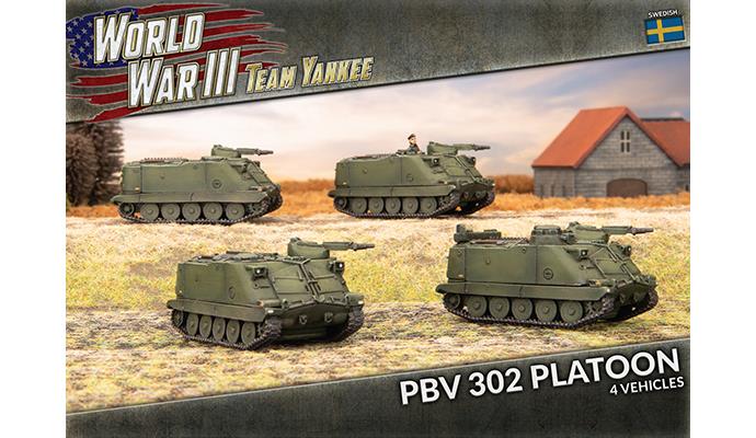 Flames of War: Team Yankee WW3: Swedish (TSWBX03) - PBV 302 Platoon (x