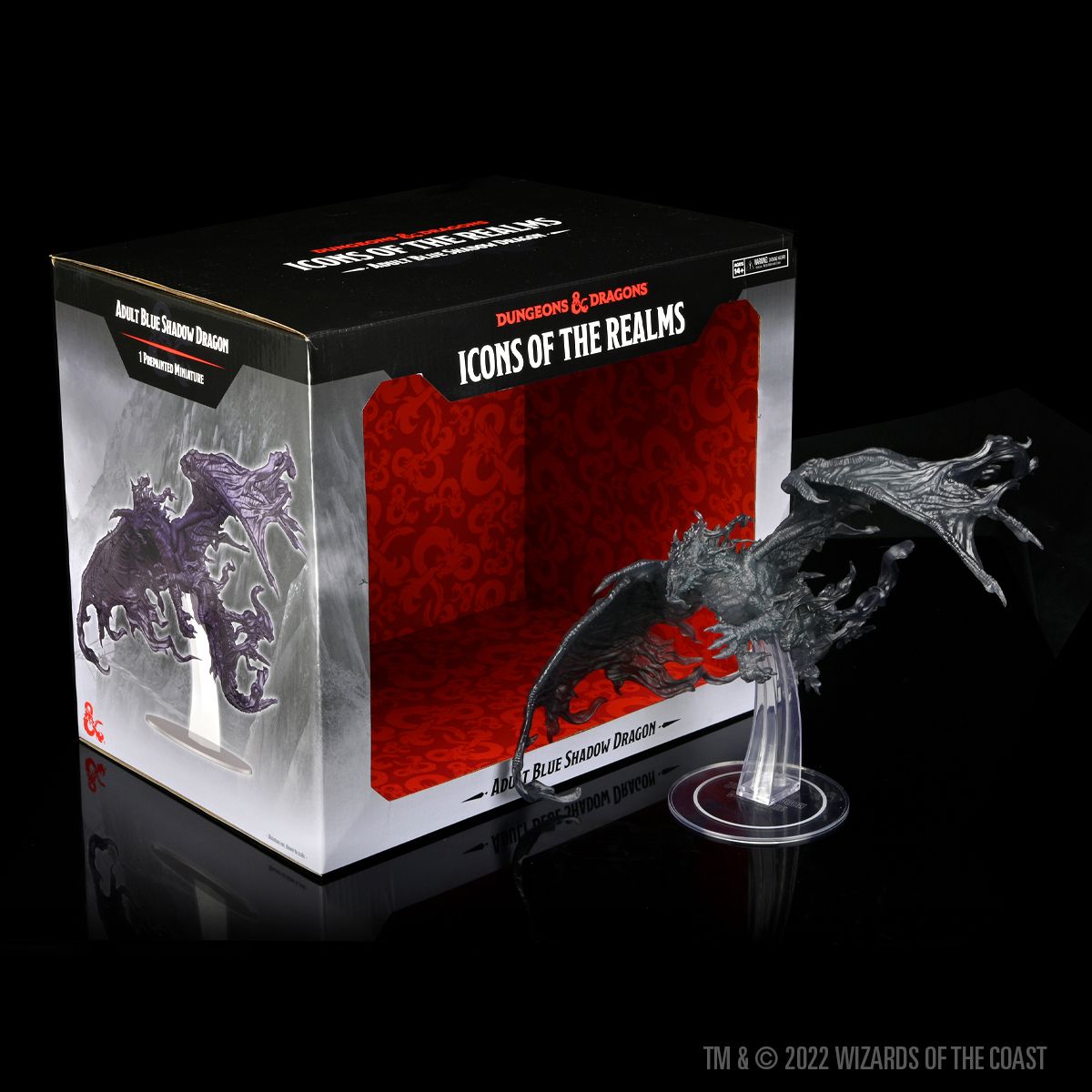 D&D Miniatures: Icons of the Realms - Premium Figure: Adult Blue Shado