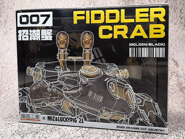 AQUACULTURE TANK 007: Fiddler Crab (Gold Black)
