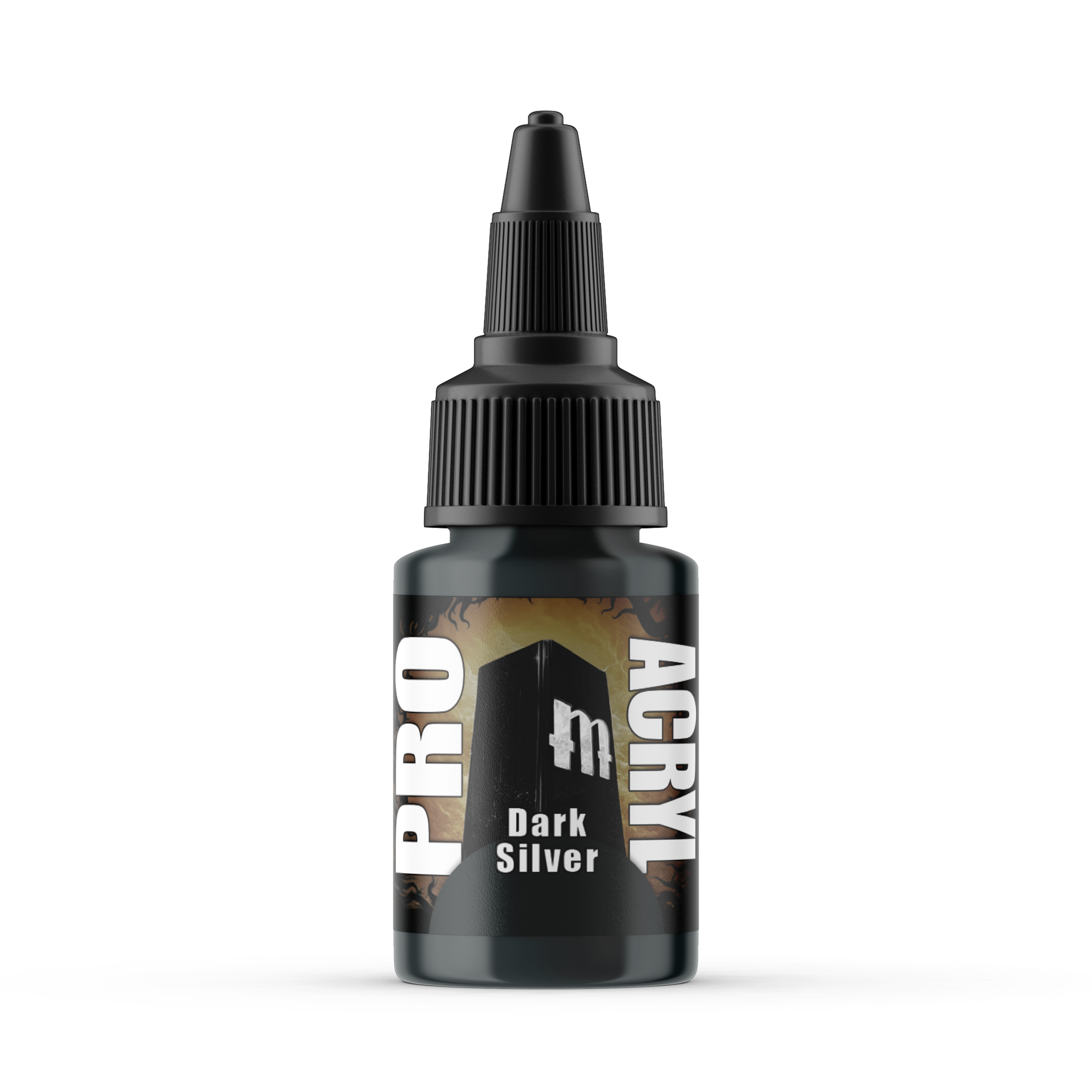 Monument Hobbies: PRO Acryl - 030 Dark Silver (22mL)