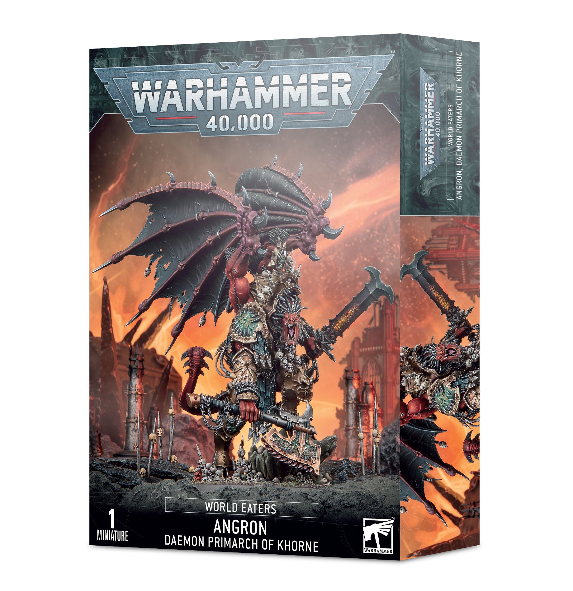 40K: Heretic Astartes: World Eaters - Angron, Daemon Primarch of Khorn