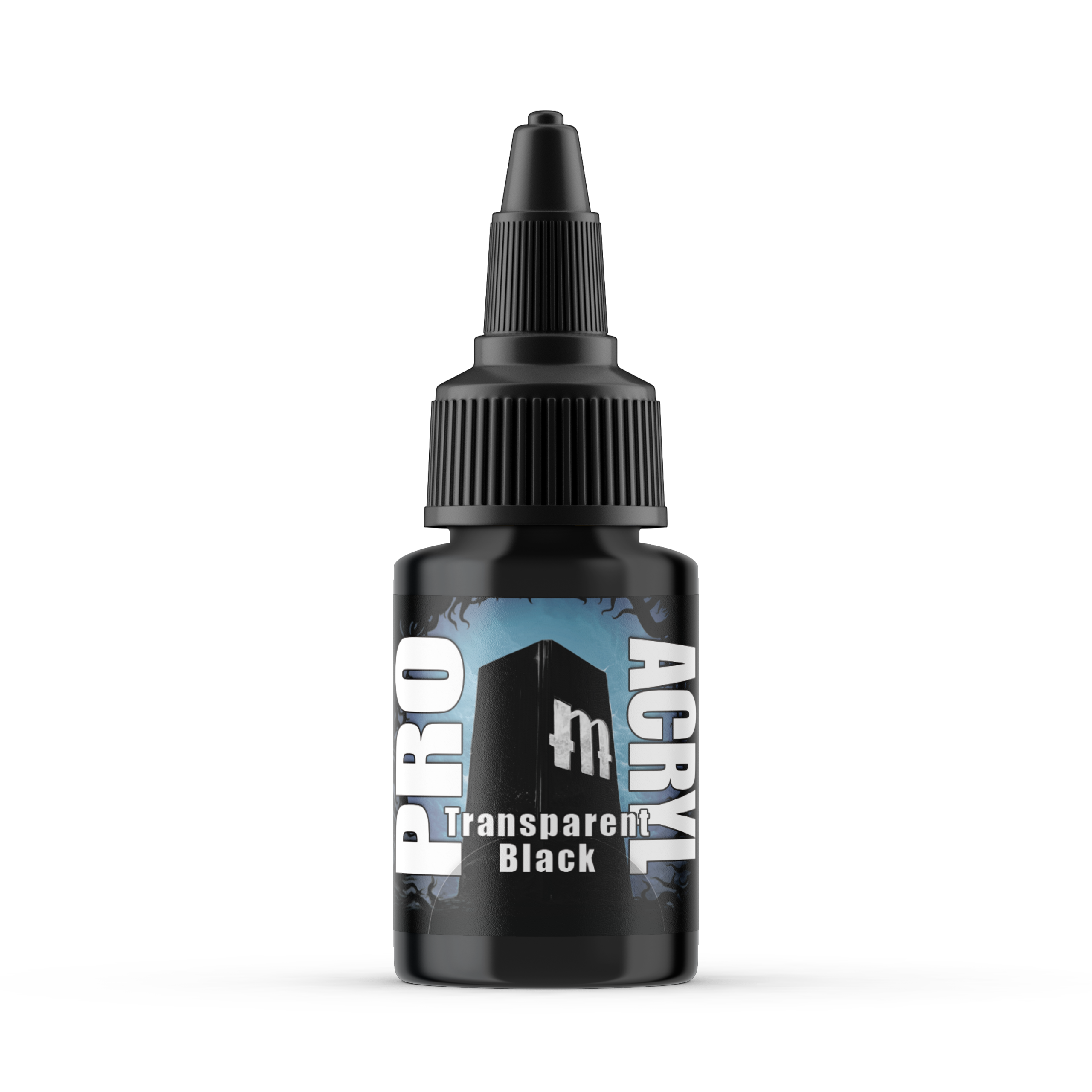 Monument Hobbies: PRO Acryl - 053 Transparent Black (22mL)