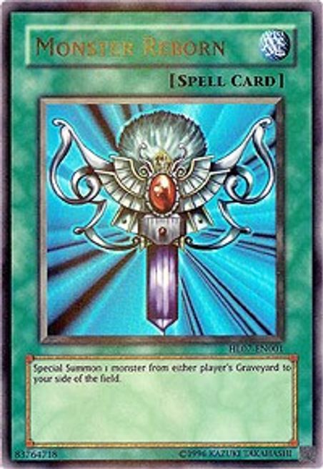 Monster Reborn (HL07-EN001) Moderate Play