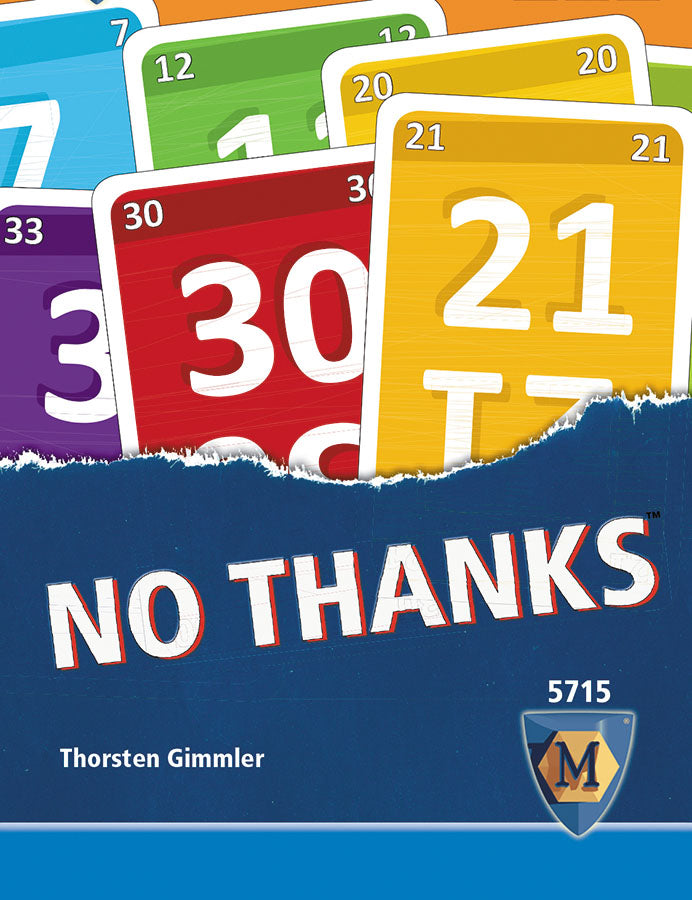 No Thanks Card Game