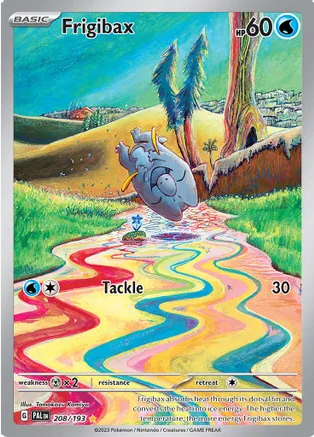 Frigibax - 208/193 (PAL) Illustration Rare - Near Mint Holofoil