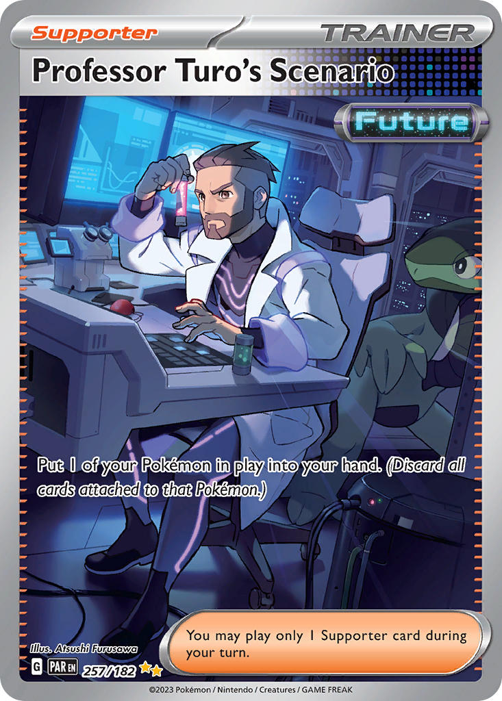 Professor Turo’s Scenario - 257/182 (PAR) Special Illustration Rare -