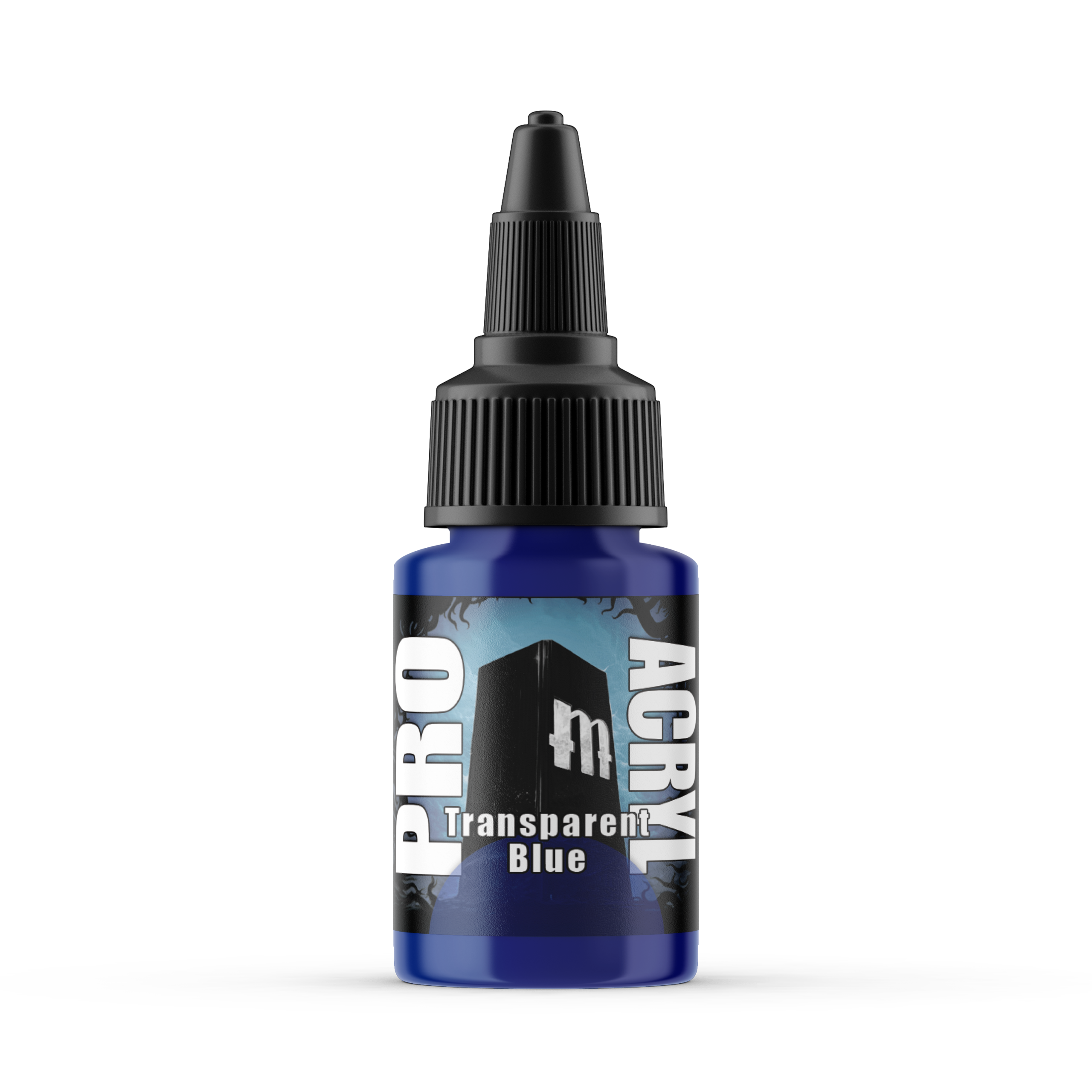 Monument Hobbies: PRO Acryl - 046 Transparent Blue (22mL)