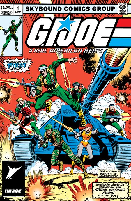 GI JOE A REAL AMERICAN HERO #1 (ONE SHOT) CVR A HERB TRIMPE & BOB MCLE