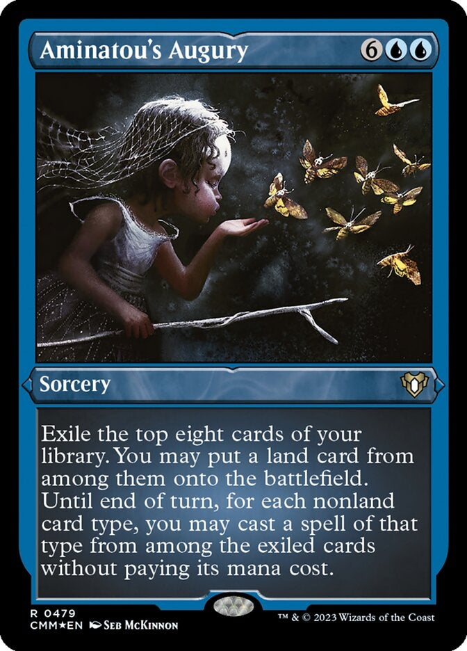 Aminatou's Augury [#0479 Etched Foil] (CMM-R)