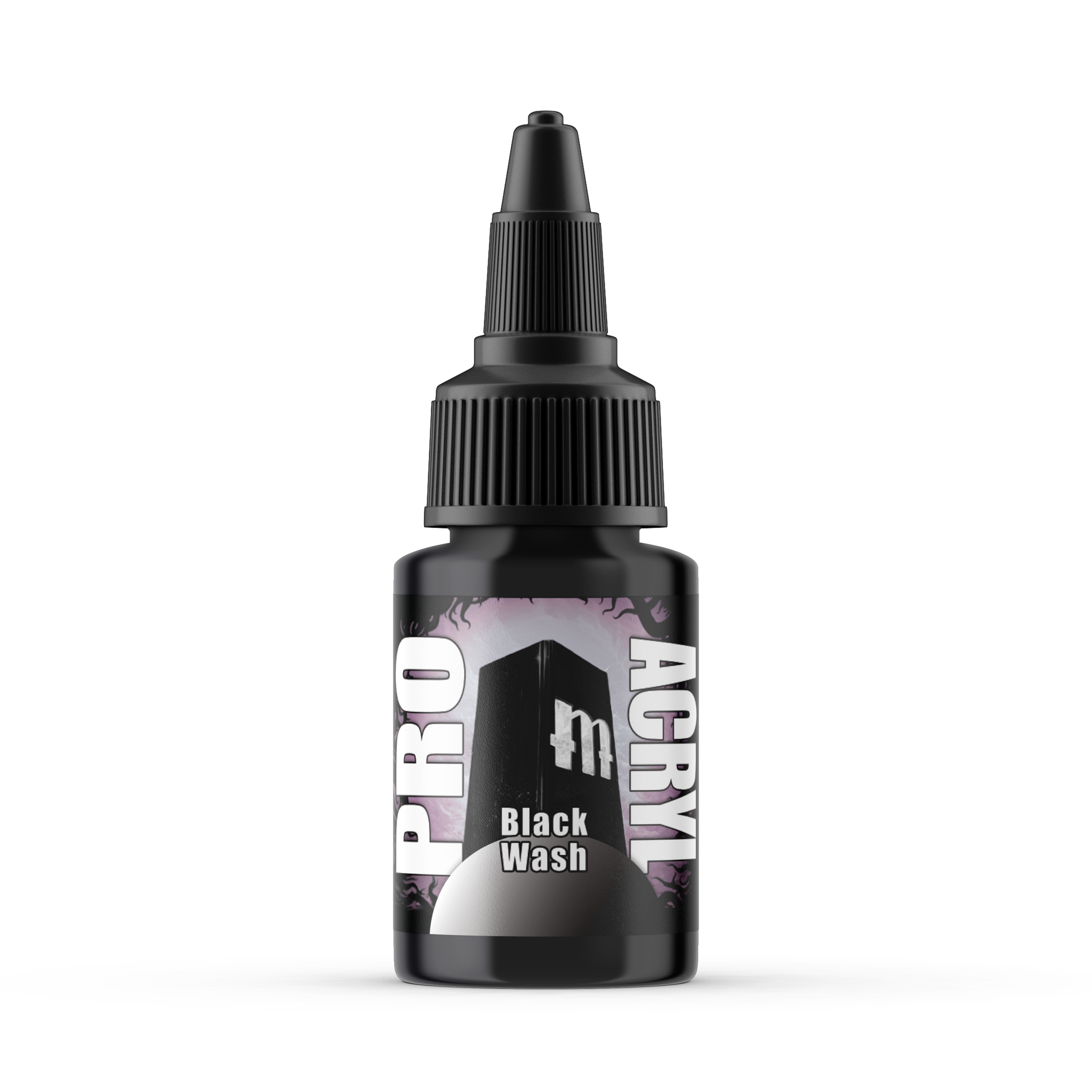 Monument Hobbies: PRO Acryl - 200 Black Wash (22mL)