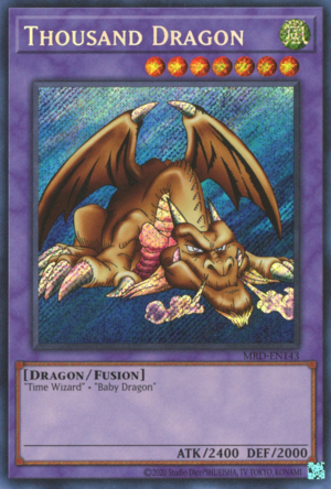 Thousand Dragon (MRD-EN143 (c) 2020 25th Anniversary) Secret Rare - Ne