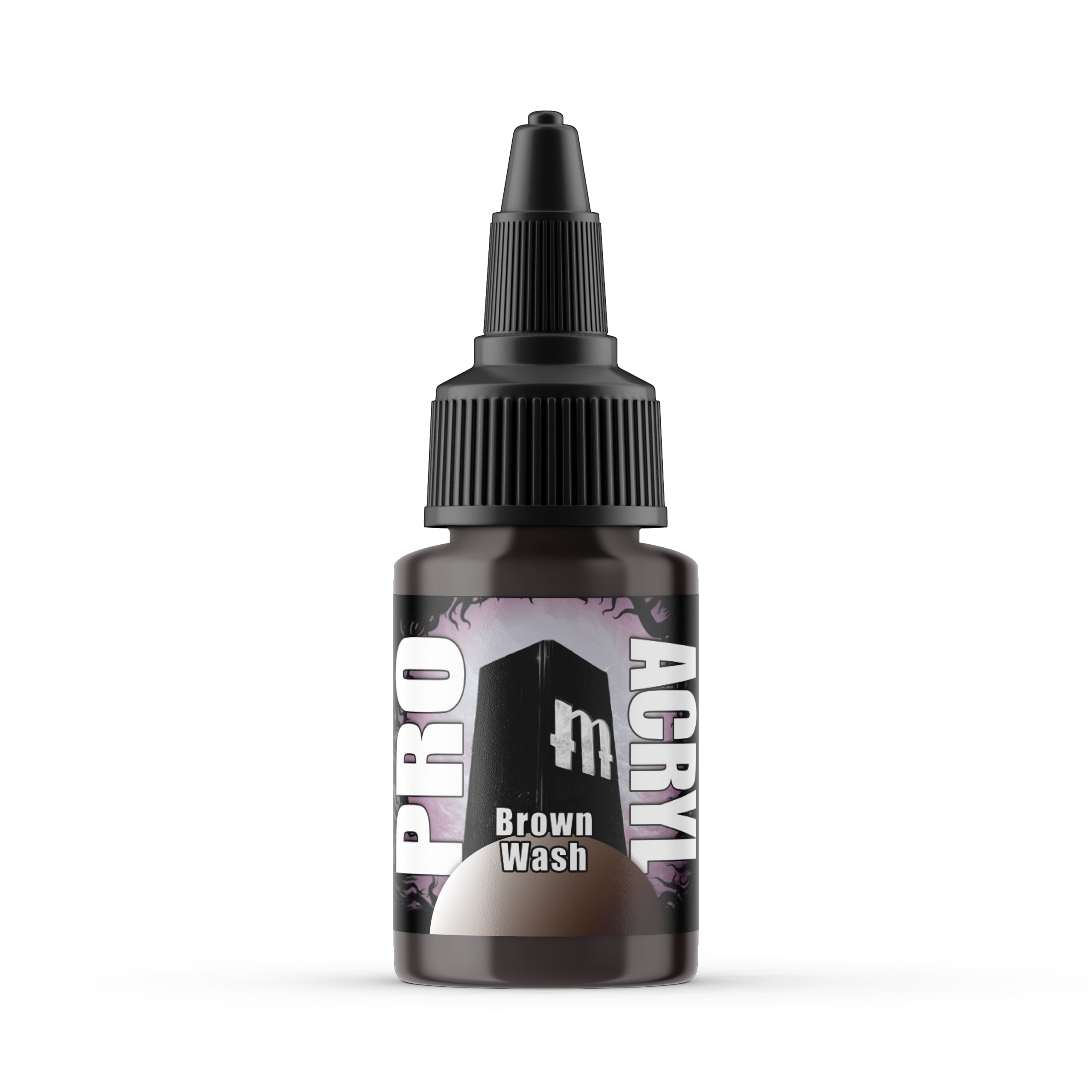 Monument Hobbies: PRO Acryl - 201 Brown Wash (22mL)