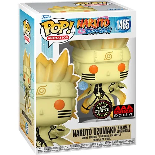 POP Figure: Naruto Shippuden #1465- Naruto Uzumaki Kurama Link Mode (A