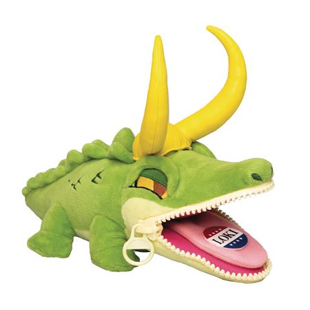 Alligator Loki Zippermouth Plush