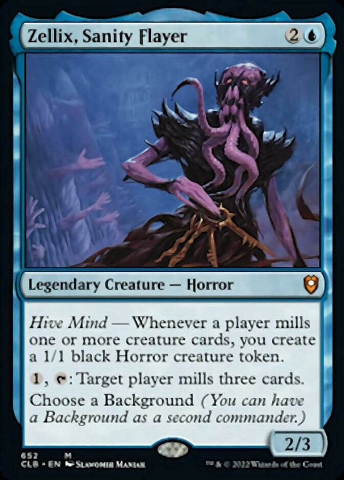 Zellix, Sanity Flayer [#652 Commander Decks] (CLB-M)