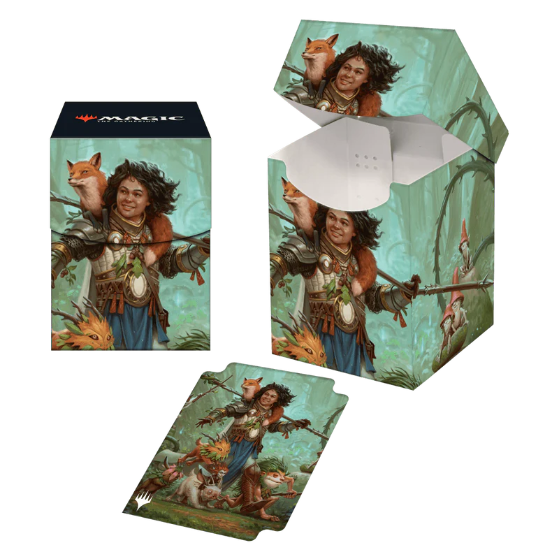 Ultra-PRO: Deck Box 100+ - MTG: Wilds of Eldraine - Ellivere of the Wi