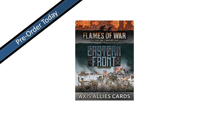 Flames of War: WWII: Unit and Command Cards (FW257-ACB) - Eastern Fron