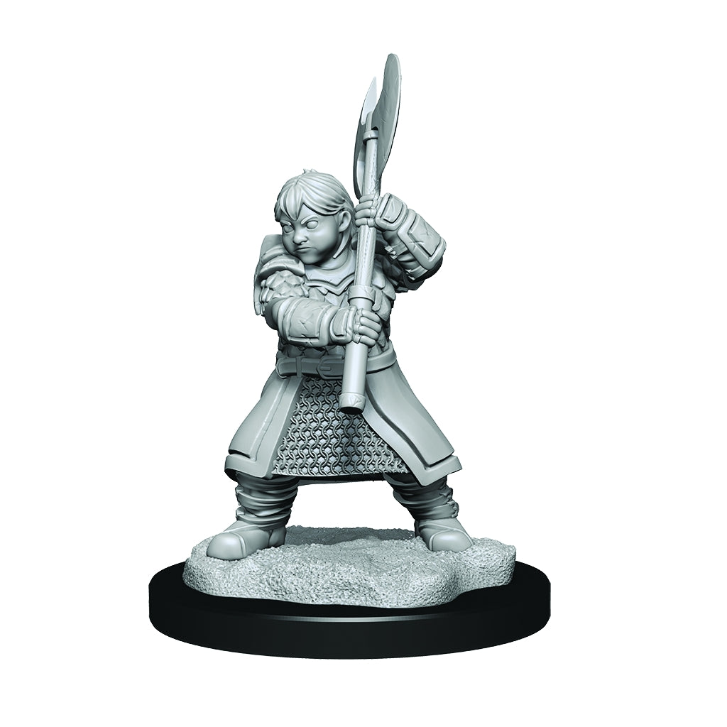 Critical Role: Unpainted Miniatures - Dwarf Dwendalian Empire Fighter