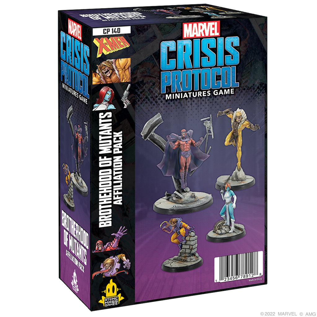 Marvel: Crisis Protocol (CP140) - Affiliation Pack: Brotherhood of Mut