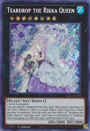 Teardrop the Rikka Queen (SESL-EN022) 1st Edition